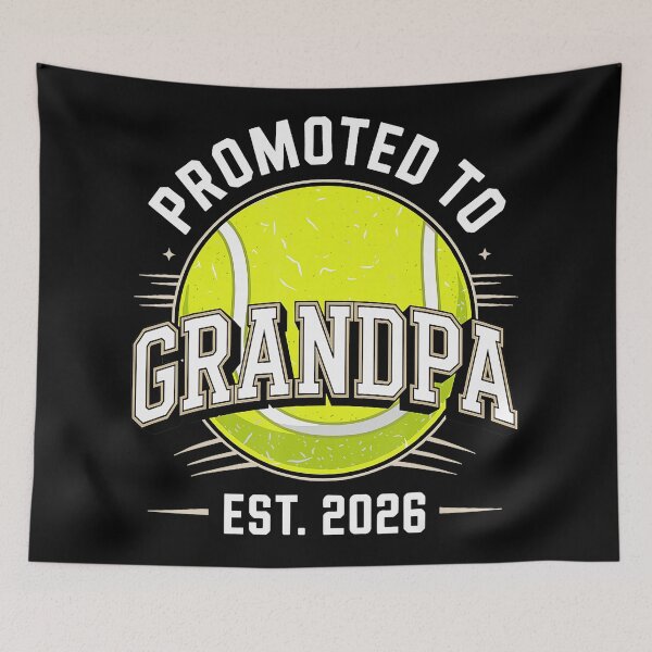 Item preview, Promoted to Grandpa Est 2026 Funny Grandfather Announcement designed and sold by WayTBeenkenArt.
