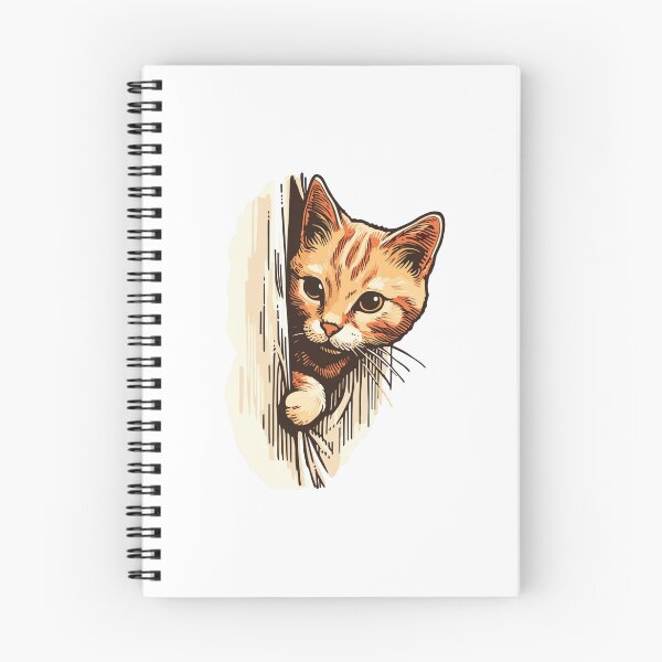Item preview, Cat Peeking Through Ripped Paper designed and sold by KrisGraphic45.