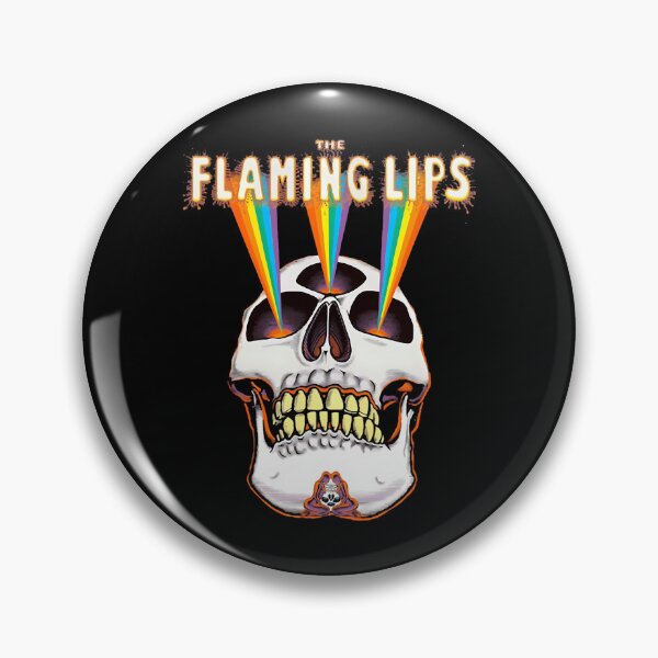 Item preview, The Flaming Lips Rainbow Skull Horror designed and sold by archiwyzardArt.