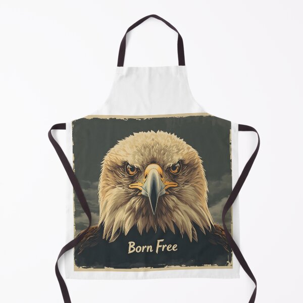 Item preview, Born Free Eagle – Powerful Freedom Wildlife Illustration designed and sold by Kavya Art.