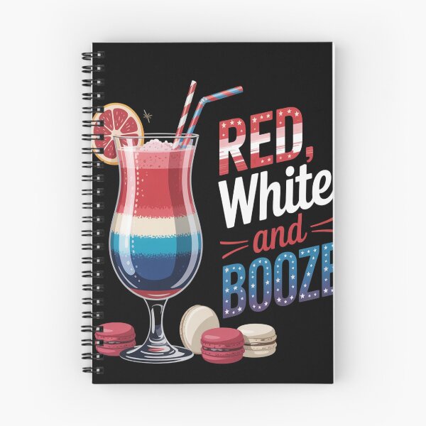 Item preview, Red White And Booze Coktail 4th of July Patriotic Drinking 1 designed and sold by SignaturalGen.