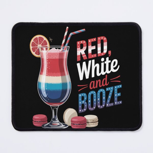 Item preview, Red White And Booze Coktail 4th of July Patriotic Drinking 1 designed and sold by SignaturalGen.