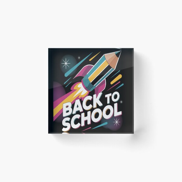 Item preview, Back To School Pencil Space Rocket First Day Of School designed and sold by LacostCarl.