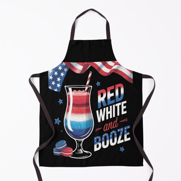 Item preview, Red White And Booze Coktail 4th of July Patriotic Drinking designed and sold by SignaturalGen.