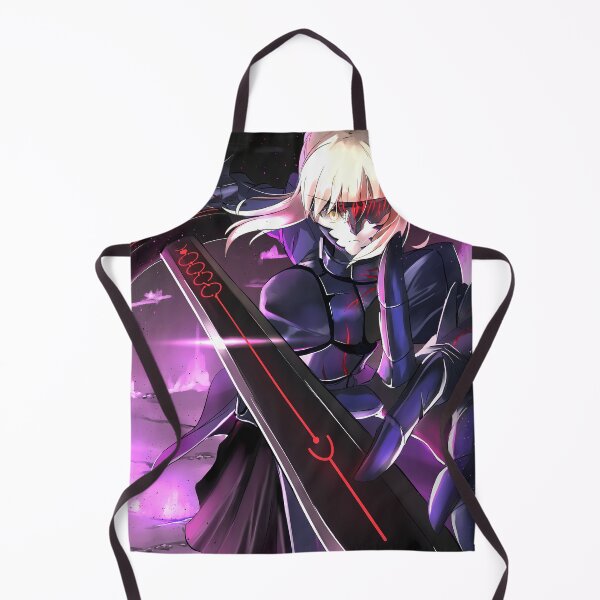 Item preview, Saber Alter Fate Stay Night Anime Girl Dark Sword Rage designed and sold by Tokyonomad.