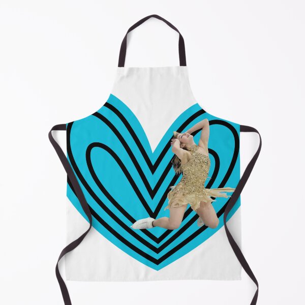 Item preview, Alysa Liu Fan Art Blue and Black Heart  designed and sold by AnimaliaStar.