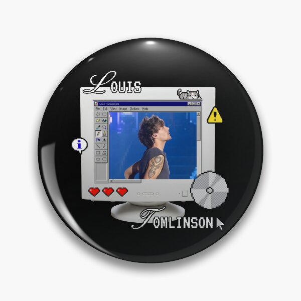Item preview, Louis Tomlinson Retro PC Aesthetic designed and sold by mauraurus.