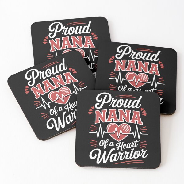 Item preview, Proud Nana of a Heart Warrior CHD Awareness designed and sold by papertaless.