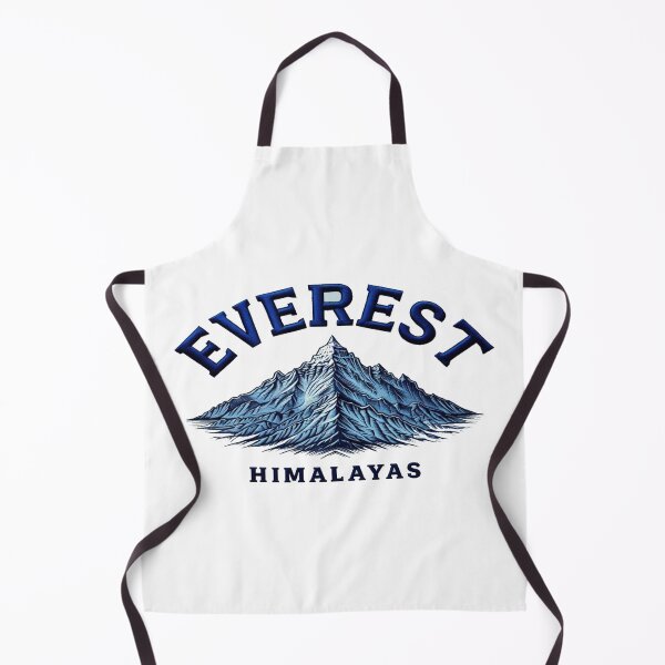 Item preview, Everest Mountain Illustration • Himalayas Adventure Art • Bold Blue Outdoor Design designed and sold by Bright Nest Studio.