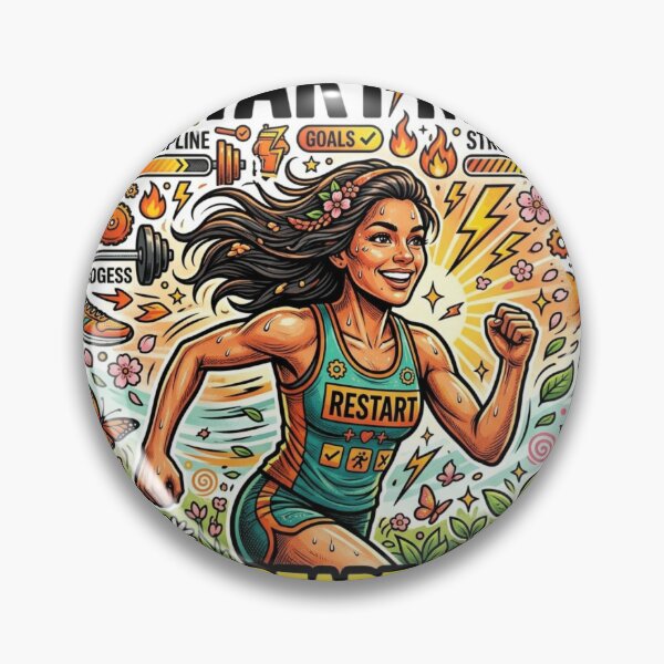 Item preview, Restart Mode Activated – Fresh Start Motivation Sticker designed and sold by Imaginarium of Chaos falcon88 .