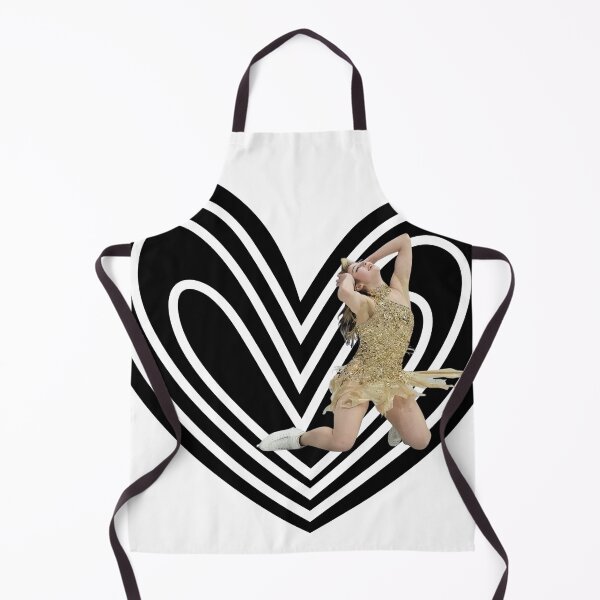 Item preview, Alysa Liu Fan Art Black and White Heart  designed and sold by AnimaliaStar.
