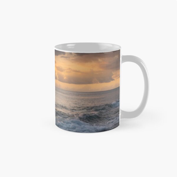 Item preview, Sunset Waves Scene Photographic Print designed and sold by Mother-Nature65.