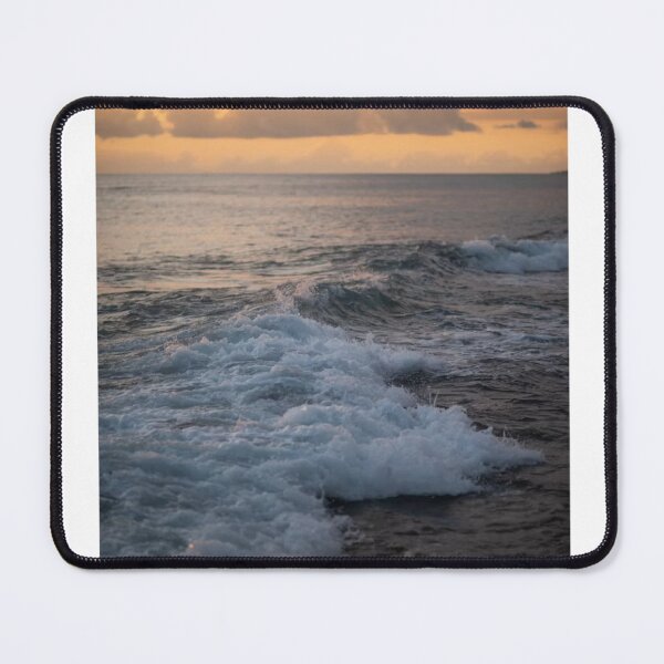 Item preview, Sunset Waves Scene Photographic Print designed and sold by Mother-Nature65.