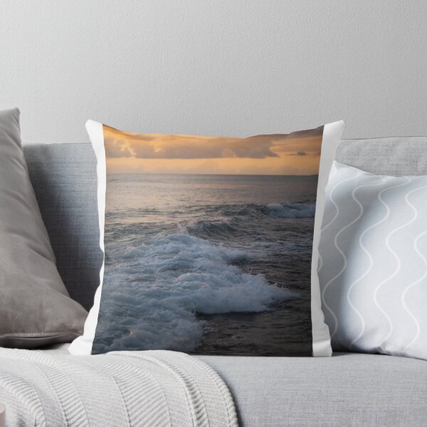 Item preview, Sunset Waves Scene Photographic Print designed and sold by Mother-Nature65.