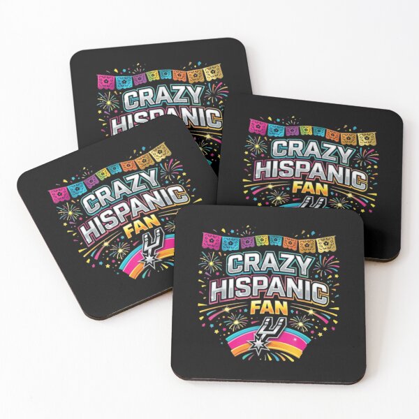 Item preview, Crazy Hispanic Spurs Fan designed and sold by WildHeartsStore.