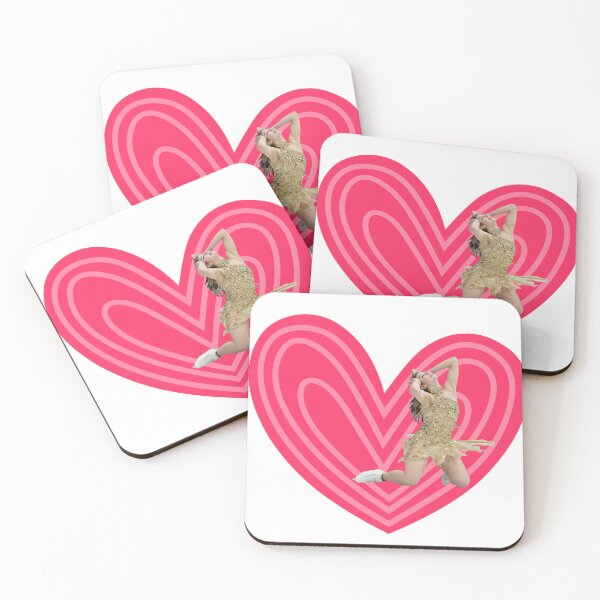 Item preview, Alysa Liu Fan Art Pink on Pink Heart  designed and sold by AnimaliaStar.