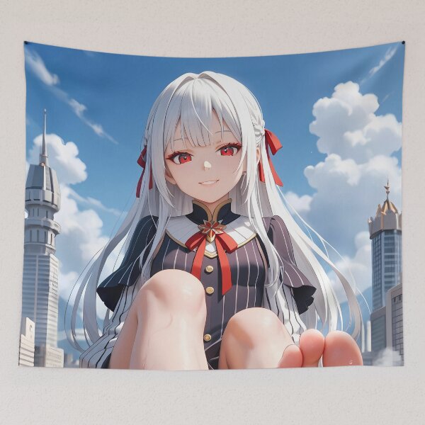 Item preview, Sakura Matou Fate Stay Night Anime Girl Fantasy City designed and sold by Tokyonomad.