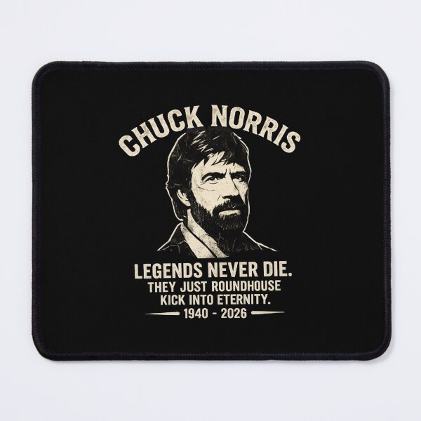 Item preview, Chuck Norris - Chuck Norris RIP 1940–2026 Memorial designed and sold by SideAway.