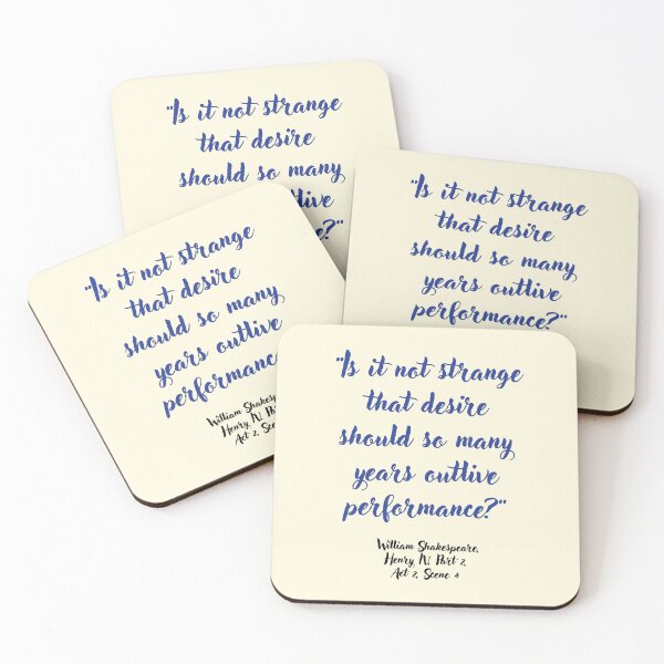Item preview, Lit Shakespeare Quote from Henry the Fourth designed and sold by CharlottePlaceArt.