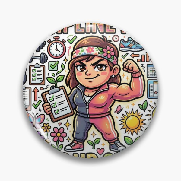 Item preview, Discipline Mode – Glow Up Season Activated Sticker designed and sold by Imaginarium of Chaos falcon88 .
