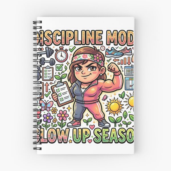Item preview, Discipline Mode – Glow Up Season Activated Sticker designed and sold by Imaginarium of Chaos falcon88 .