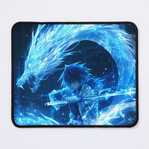 Item preview, Giyu Tomioka Demon Slayer Luminous Dragon Flow designed and sold by Tokyonomad.