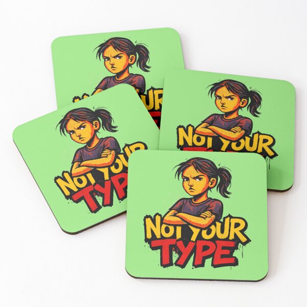 Item preview, Not Your Type Girl Logo – Bold & Independent designed and sold by OwnYourMood.