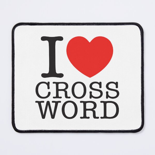 Item preview, I Love Cross Words designed and sold by shitpostee.
