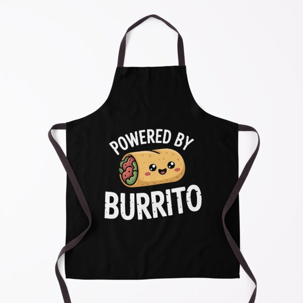 Item preview, Powered By Burrito Food Pun Cute Burrito Lover designed and sold by VENOM0RIOT.