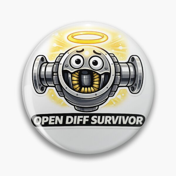 Item preview, Open Diff Survivor Gearhead Meme designed and sold by MonkiFlipp.