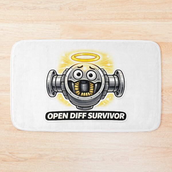 Item preview, Open Diff Survivor Gearhead Meme designed and sold by MonkiFlipp.
