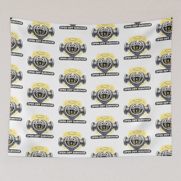 Item preview, Open Diff Survivor Gearhead Meme designed and sold by MonkiFlipp.