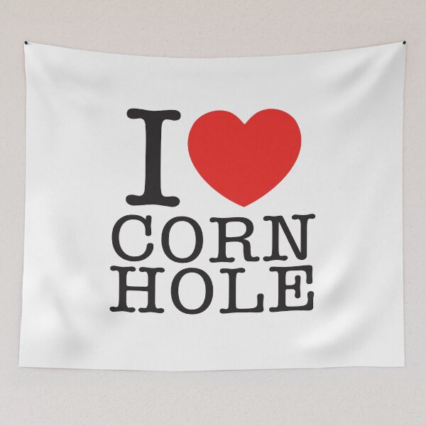 Item preview, I Love Cornhole designed and sold by shitpostee.