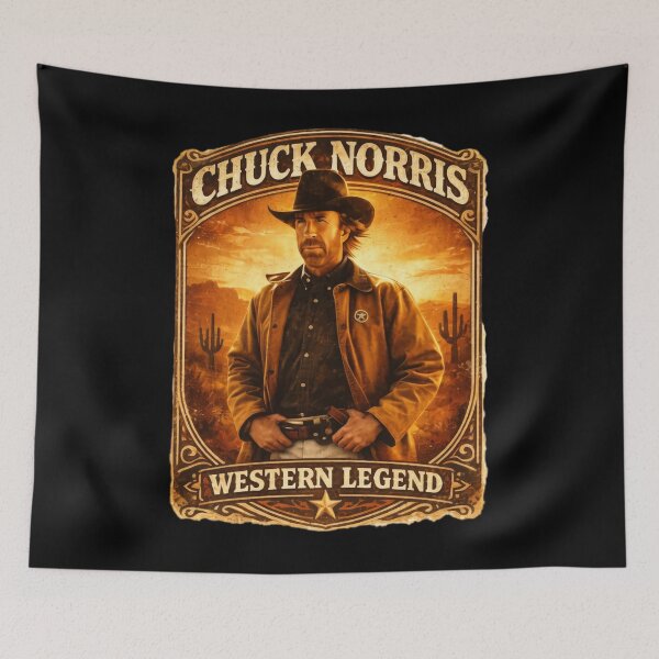 Item preview, Chuck Norris - Chuck Norris RIP 1940–2026 Memorial designed and sold by SideAway.