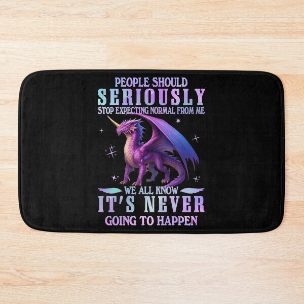 Item preview, Funny Dragon Shirt “Stop Expecting Normal” Quote designed and sold by AraceLidway.