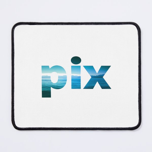 Item preview, PIX Ocean Typography • Double‑Exposure Sea & Sky • Minimal Nature Photography Design designed and sold by Bright Nest Studio.