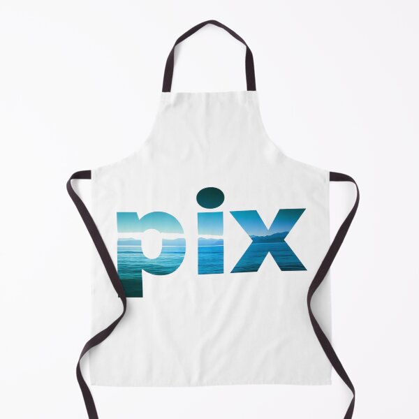 Item preview, PIX Ocean Typography • Double‑Exposure Sea & Sky • Minimal Nature Photography Design designed and sold by Bright Nest Studio.