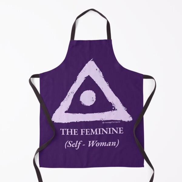 Item preview, Feminine - Neolithic Cipher - Self and Woman - Minimalist T-Shirt - #1 designed and sold by Message from Earth.