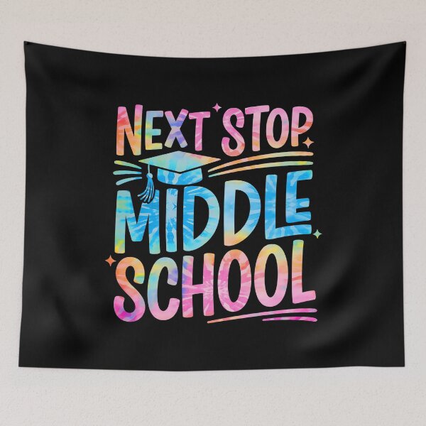 Item preview, Next Stop Middle School Tie Dye designed and sold by KarimSoCute.