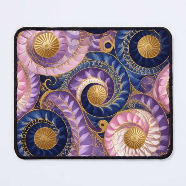 Item preview, New Zealand Māori Paua Pattern Koru Design 868 designed and sold by GrinGalore.