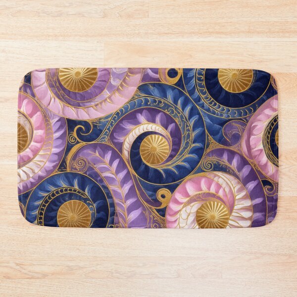 Item preview, New Zealand Māori Paua Pattern Koru Design 868 designed and sold by GrinGalore.