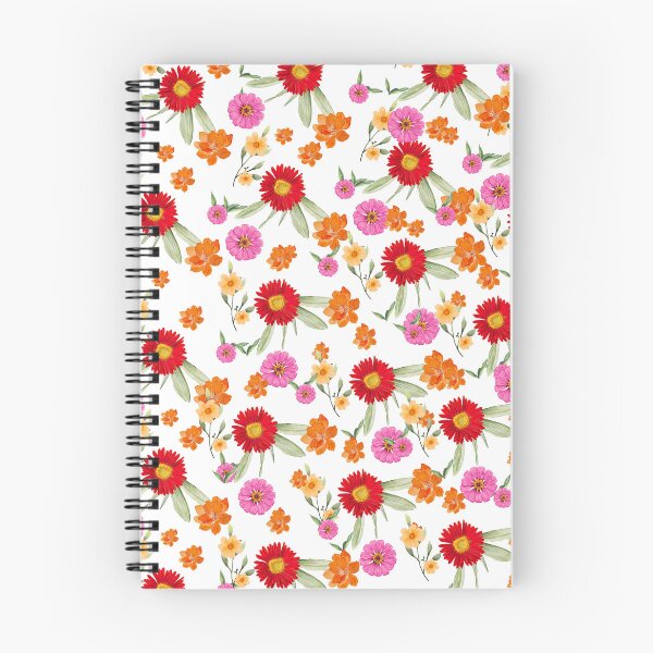 Item preview, Bold Watercolor Floral Seamless Pattern on Black Background designed and sold by Atlasoloji.
