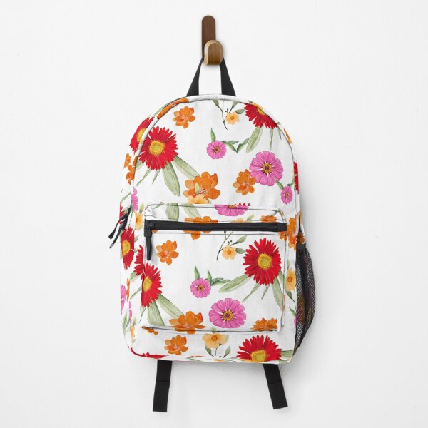 Item preview, Bold Watercolor Floral Seamless Pattern on Black Background designed and sold by Atlasoloji.