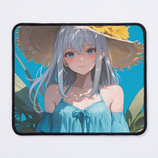Item preview, Erika Itsumi Girls Und Panzer Sunflower Hat Tropical Blue designed and sold by Tokyonomad.