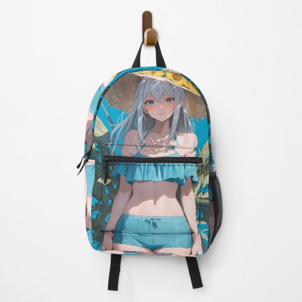 Item preview, Erika Itsumi Girls Und Panzer Sunflower Hat Tropical Blue designed and sold by Tokyonomad.