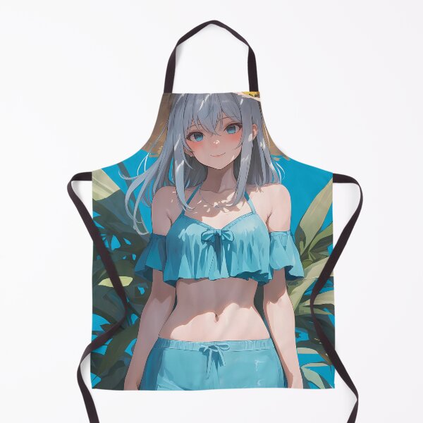 Item preview, Erika Itsumi Girls Und Panzer Sunflower Hat Tropical Blue designed and sold by Tokyonomad.