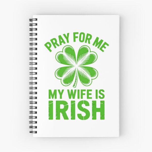 Item preview, Pray For Me My Wife is Irish St Patricks Day Ireland Husband designed and sold by papertaless.