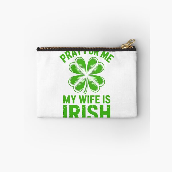Item preview, Pray For Me My Wife is Irish St Patricks Day Ireland Husband designed and sold by papertaless.