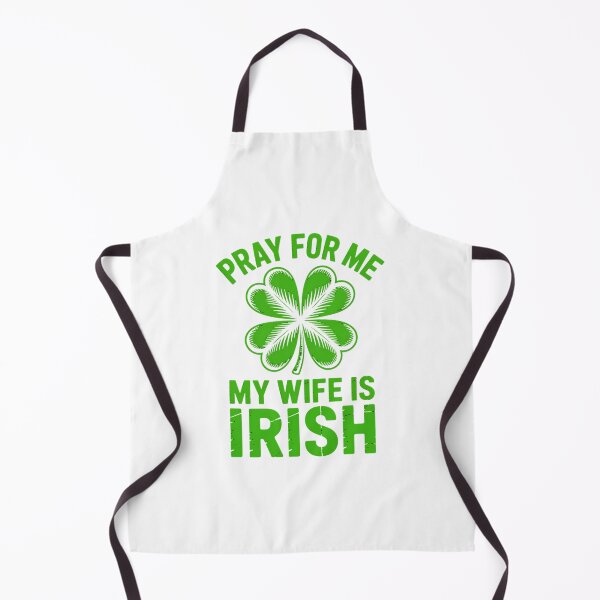 Item preview, Pray For Me My Wife is Irish St Patricks Day Ireland Husband designed and sold by papertaless.