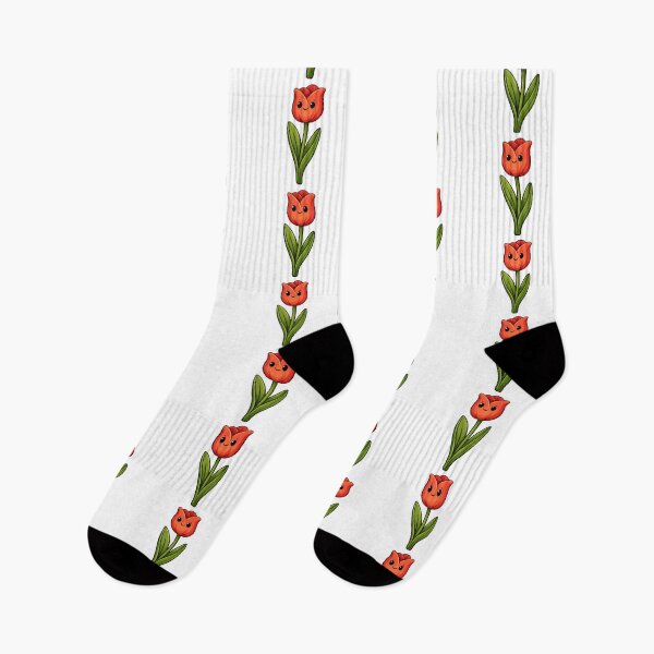 Item preview, Cute Tulip Character – Minimal Spring Flower Design designed and sold by DKunic.